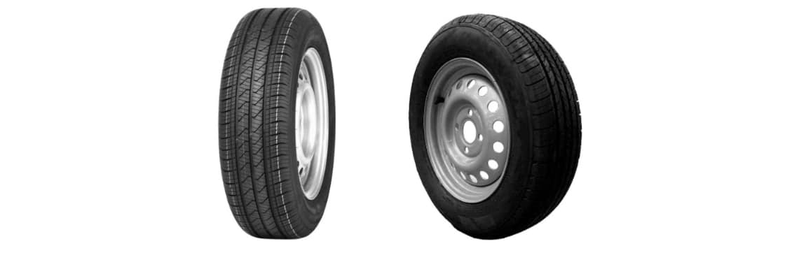 Complete Trailer Wheels - Paillard